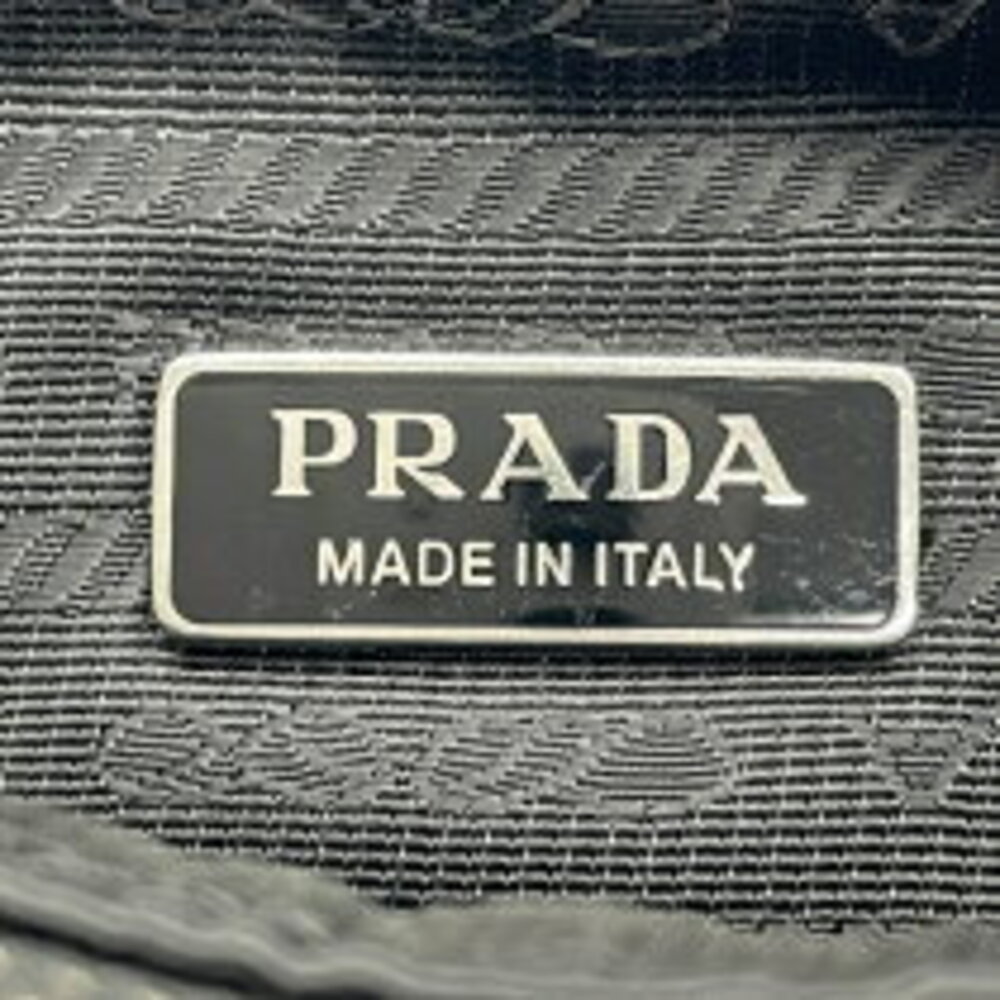 Prada Re Edition Shoulder Bag Black Nylon - Picture 6 of 8